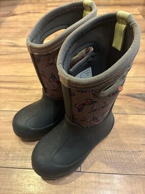 Bogs Butterfly Kids Rain Boots Size 10